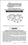 Installation Manual in French for Amoray Underwater LED Light