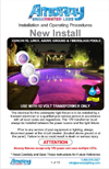 Installation Manual in English for Amoray Underwater LED Light 