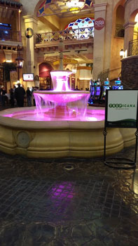 Amoray Light used in Tropicana Fountain in Atlantic City