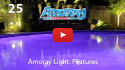 Amoray Submersible LED Light Brackets Underwater LED Light Bracket