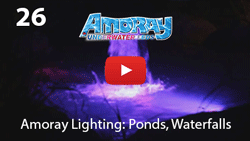 Amoray Submersible LED Light Brackets Underwater LED Light Bracket