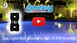 Wall Mount Install 'A-SPA' Bracket